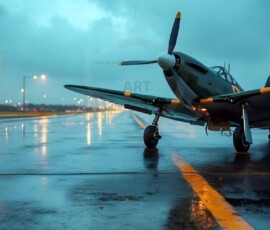 AI-generated military plane art - P-51 Mustangs, Spitfires, F-22 Raptors, vintage warbirds and modern fighters. Photorealistic UHD wallpapers by Art by Innovation.