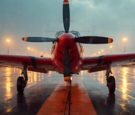 AI-generated military plane art - P-51 Mustangs, Spitfires, F-22 Raptors, vintage warbirds and modern fighters. Photorealistic UHD wallpapers by Art by Innovation.