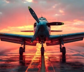 AI-generated military plane art - P-51 Mustangs, Spitfires, F-22 Raptors, vintage warbirds and modern fighters. Photorealistic UHD wallpapers by Art by Innovation.