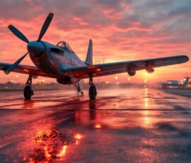 AI-generated military plane art - P-51 Mustangs, Spitfires, F-22 Raptors, vintage warbirds and modern fighters. Photorealistic UHD wallpapers by Art by Innovation.