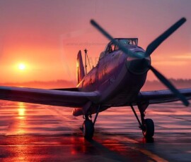 AI-generated military plane art - P-51 Mustangs, Spitfires, F-22 Raptors, vintage warbirds and modern fighters. Photorealistic UHD wallpapers by Art by Innovation.