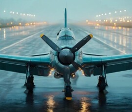 AI-generated military plane art - P-51 Mustangs, Spitfires, F-22 Raptors, vintage warbirds and modern fighters. Photorealistic UHD wallpapers by Art by Innovation.