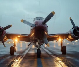 AI-generated military plane art - P-51 Mustangs, Spitfires, F-22 Raptors, vintage warbirds and modern fighters. Photorealistic UHD wallpapers by Art by Innovation.