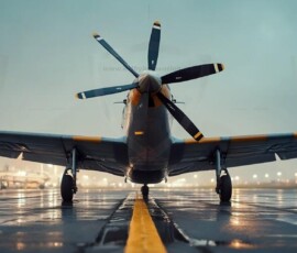 AI-generated military plane art - P-51 Mustangs, Spitfires, F-22 Raptors, vintage warbirds and modern fighters. Photorealistic UHD wallpapers by Art by Innovation.