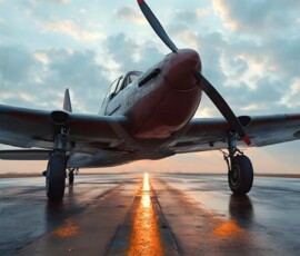 AI-generated military plane art - P-51 Mustangs, Spitfires, F-22 Raptors, vintage warbirds and modern fighters. Photorealistic UHD wallpapers by Art by Innovation.