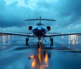 AI-generated small plane art - private jets, business jets, turboprops, vintage propliners. Photorealistic UHD aviation wallpapers by Art by Innovation.
