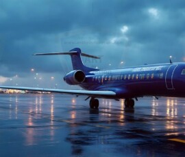 AI-generated small plane art - private jets, business jets, turboprops, vintage propliners. Photorealistic UHD aviation wallpapers by Art by Innovation.