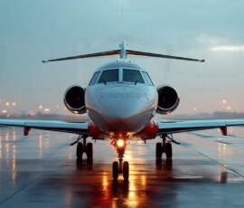 AI-generated small plane art - private jets, business jets, turboprops, vintage propliners. Photorealistic UHD aviation wallpapers by Art by Innovation.