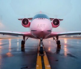 AI-generated small plane art - private jets, business jets, turboprops, vintage propliners. Photorealistic UHD aviation wallpapers by Art by Innovation.