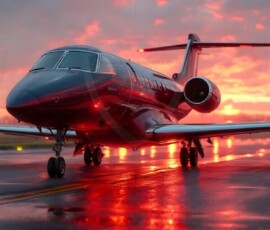 AI-generated small plane art - private jets, business jets, turboprops, vintage propliners. Photorealistic UHD aviation wallpapers by Art by Innovation.