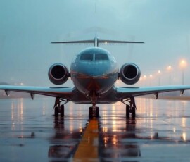 AI-generated small plane art - private jets, business jets, turboprops, vintage propliners. Photorealistic UHD aviation wallpapers by Art by Innovation.