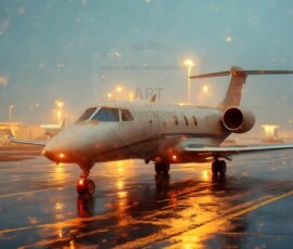 AI-generated small plane art - private jets, business jets, turboprops, vintage propliners. Photorealistic UHD aviation wallpapers by Art by Innovation.