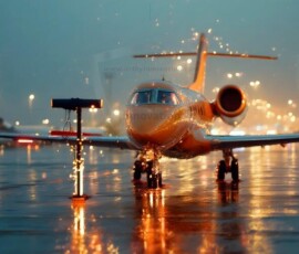 AI-generated small plane art - private jets, business jets, turboprops, vintage propliners. Photorealistic UHD aviation wallpapers by Art by Innovation.