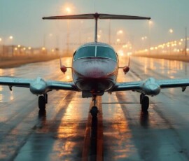 AI-generated small plane art - private jets, business jets, turboprops, vintage propliners. Photorealistic UHD aviation wallpapers by Art by Innovation.