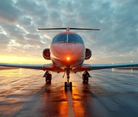 AI-generated small plane art - private jets, business jets, turboprops, vintage propliners. Photorealistic UHD aviation wallpapers by Art by Innovation.