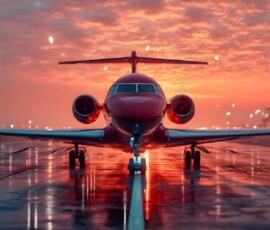 AI-generated small plane art - private jets, business jets, turboprops, vintage propliners. Photorealistic UHD aviation wallpapers by Art by Innovation.
