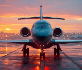 AI-generated small plane art - private jets, business jets, turboprops, vintage propliners. Photorealistic UHD aviation wallpapers by Art by Innovation.
