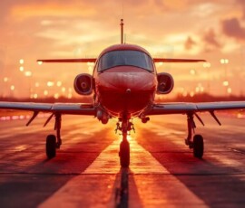 AI-generated small plane art - private jets, business jets, turboprops, vintage propliners. Photorealistic UHD aviation wallpapers by Art by Innovation.