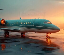 AI-generated small plane art - private jets, business jets, turboprops, vintage propliners. Photorealistic UHD aviation wallpapers by Art by Innovation.