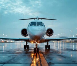 AI-generated small plane art - private jets, business jets, turboprops, vintage propliners. Photorealistic UHD aviation wallpapers by Art by Innovation.