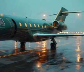 AI-generated small plane art - private jets, business jets, turboprops, vintage propliners. Photorealistic UHD aviation wallpapers by Art by Innovation.