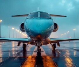 AI-generated small plane art - private jets, business jets, turboprops, vintage propliners. Photorealistic UHD aviation wallpapers by Art by Innovation.
