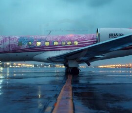 AI-generated small plane art - private jets, business jets, turboprops, vintage propliners. Photorealistic UHD aviation wallpapers by Art by Innovation.