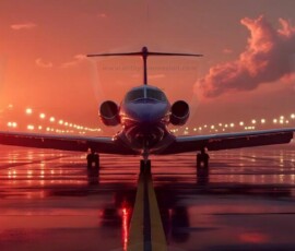AI-generated small plane art - private jets, business jets, turboprops, vintage propliners. Photorealistic UHD aviation wallpapers by Art by Innovation.