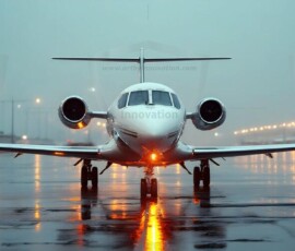 AI-generated small plane art - private jets, business jets, turboprops, vintage propliners. Photorealistic UHD aviation wallpapers by Art by Innovation.