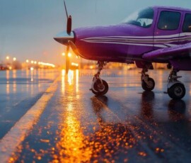 AI-generated small plane art - private jets, business jets, turboprops, vintage propliners. Photorealistic UHD aviation wallpapers by Art by Innovation.