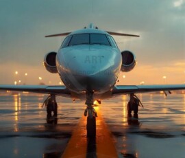 AI-generated small plane art - private jets, business jets, turboprops, vintage propliners. Photorealistic UHD aviation wallpapers by Art by Innovation.