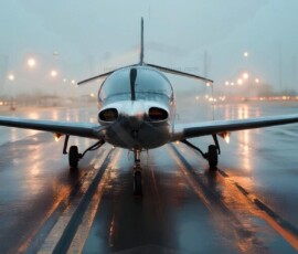 AI-generated small plane art - private jets, business jets, turboprops, vintage propliners. Photorealistic UHD aviation wallpapers by Art by Innovation.