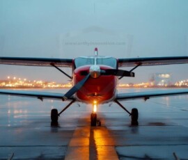 AI-generated small plane art - private jets, business jets, turboprops, vintage propliners. Photorealistic UHD aviation wallpapers by Art by Innovation.