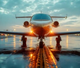 AI-generated small plane art - private jets, business jets, turboprops, vintage propliners. Photorealistic UHD aviation wallpapers by Art by Innovation.