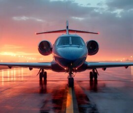 AI-generated small plane art - private jets, business jets, turboprops, vintage propliners. Photorealistic UHD aviation wallpapers by Art by Innovation.