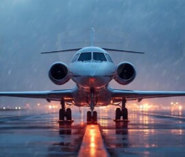AI-generated small plane art - private jets, business jets, turboprops, vintage propliners. Photorealistic UHD aviation wallpapers by Art by Innovation.