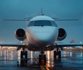 AI-generated small plane art - private jets, business jets, turboprops, vintage propliners. Photorealistic UHD aviation wallpapers by Art by Innovation.