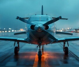 AI-generated small plane art - private jets, business jets, turboprops, vintage propliners. Photorealistic UHD aviation wallpapers by Art by Innovation.