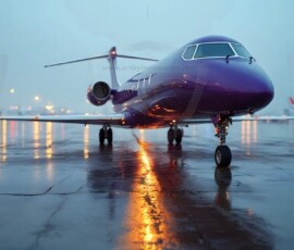 AI-generated small plane art - private jets, business jets, turboprops, vintage propliners. Photorealistic UHD aviation wallpapers by Art by Innovation.