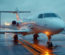 AI-generated small plane art - private jets, business jets, turboprops, vintage propliners. Photorealistic UHD aviation wallpapers by Art by Innovation.