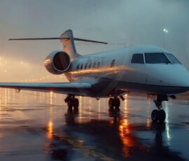 AI-generated small plane art - private jets, business jets, turboprops, vintage propliners. Photorealistic UHD aviation wallpapers by Art by Innovation.
