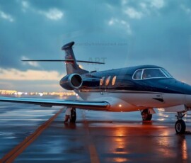 AI-generated small plane art - private jets, business jets, turboprops, vintage propliners. Photorealistic UHD aviation wallpapers by Art by Innovation.