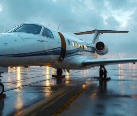 AI-generated small plane art - private jets, business jets, turboprops, vintage propliners. Photorealistic UHD aviation wallpapers by Art by Innovation.