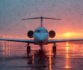 AI-generated small plane art - private jets, business jets, turboprops, vintage propliners. Photorealistic UHD aviation wallpapers by Art by Innovation.