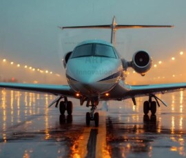 AI-generated small plane art - private jets, business jets, turboprops, vintage propliners. Photorealistic UHD aviation wallpapers by Art by Innovation.