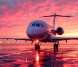 AI-generated small plane art - private jets, business jets, turboprops, vintage propliners. Photorealistic UHD aviation wallpapers by Art by Innovation.