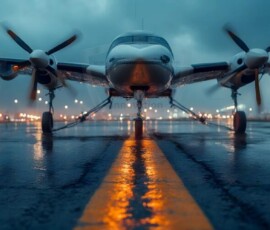 AI-generated small plane art - private jets, business jets, turboprops, vintage propliners. Photorealistic UHD aviation wallpapers by Art by Innovation.