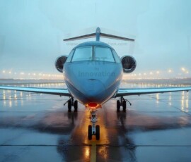 AI-generated small plane art - private jets, business jets, turboprops, vintage propliners. Photorealistic UHD aviation wallpapers by Art by Innovation.