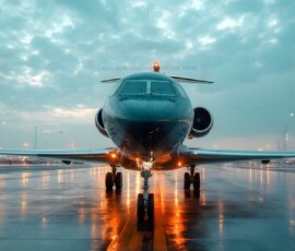 AI-generated small plane art - private jets, business jets, turboprops, vintage propliners. Photorealistic UHD aviation wallpapers by Art by Innovation.