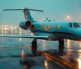 AI-generated small plane art - private jets, business jets, turboprops, vintage propliners. Photorealistic UHD aviation wallpapers by Art by Innovation.